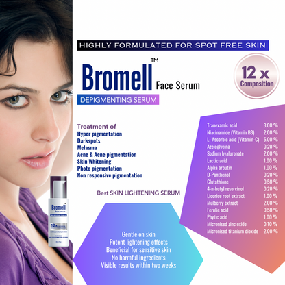 Bromell®️ ( Depigmenting serum )
