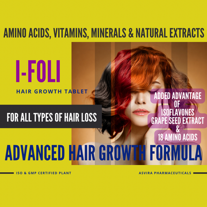 I-FOLI  (Hair growth tablet)