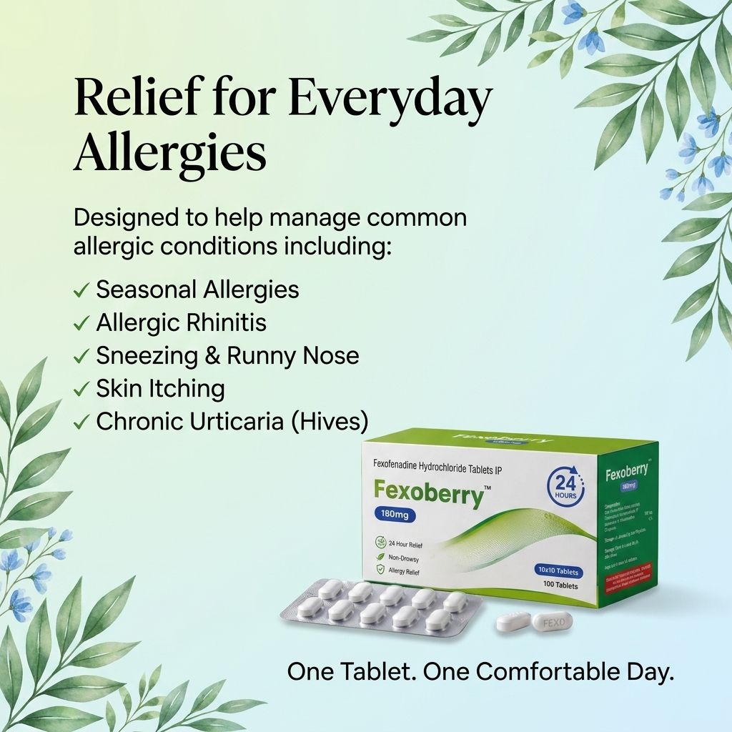Fexoberry (Prescription Required)