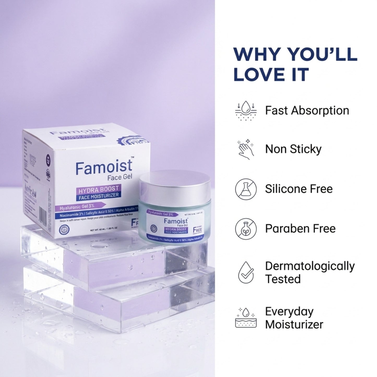Famoist Hydraboost Water Gel